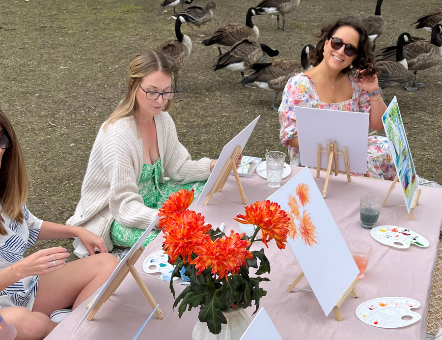 Watercolour Painting in Regent's Park