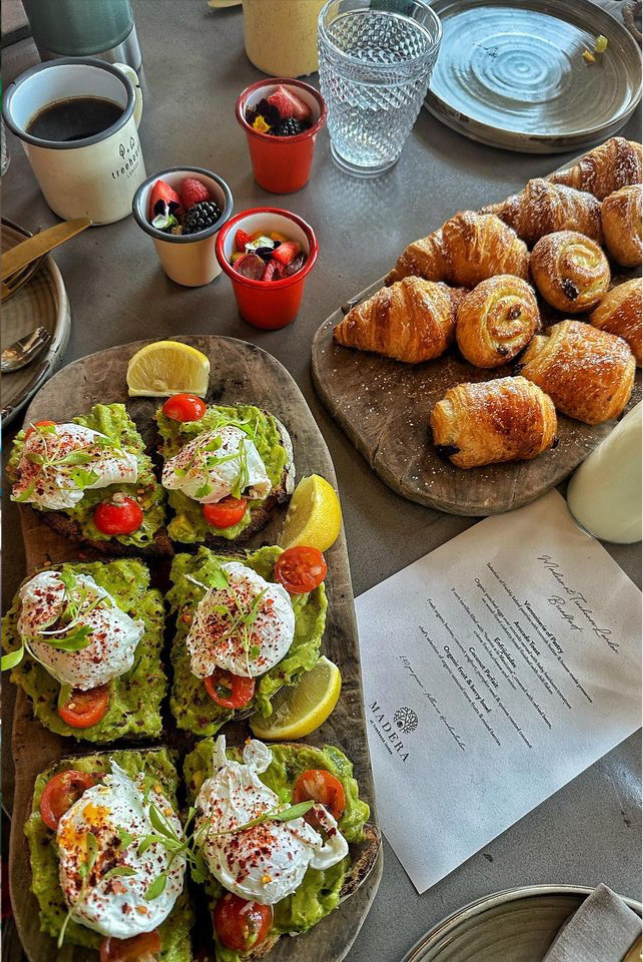 The Mexican brunch spread at The Nest