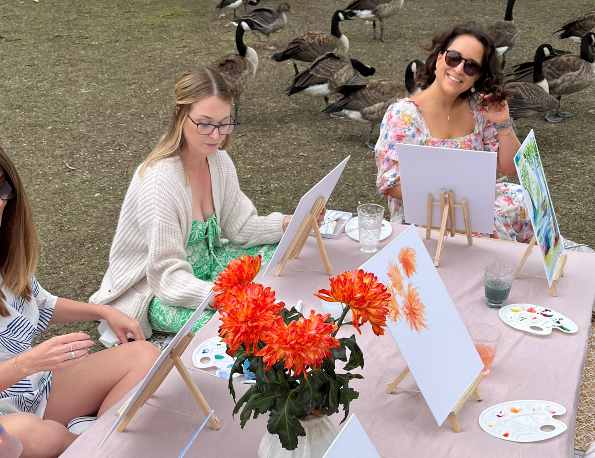 Watercolour Painting in Regent's Park
