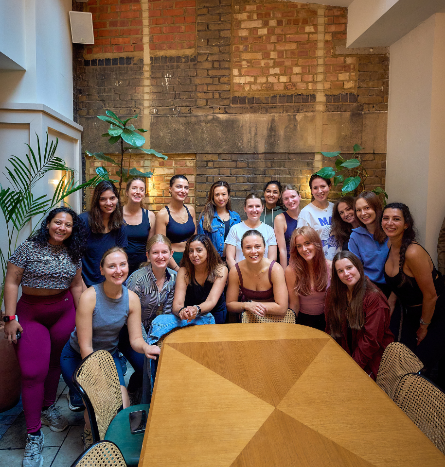 Guests gathered at the SAÏA Brunch Club at Mortimer House