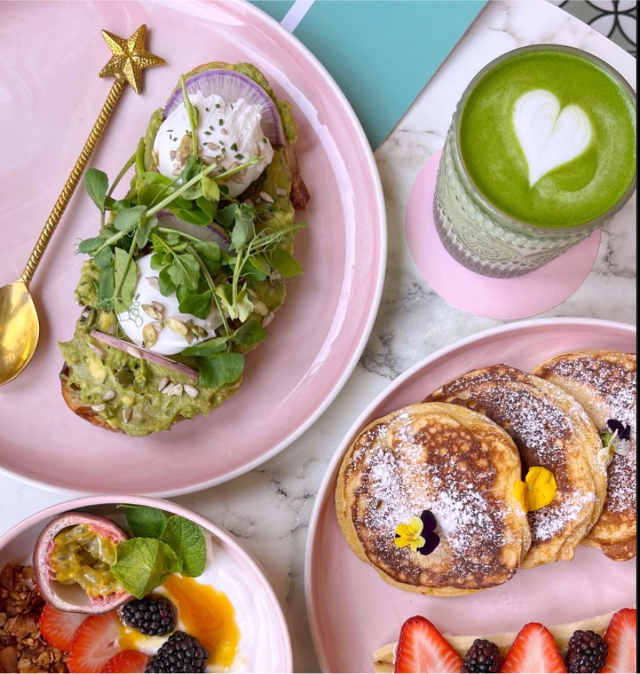 The Latin-inspired brunch spread at Morena